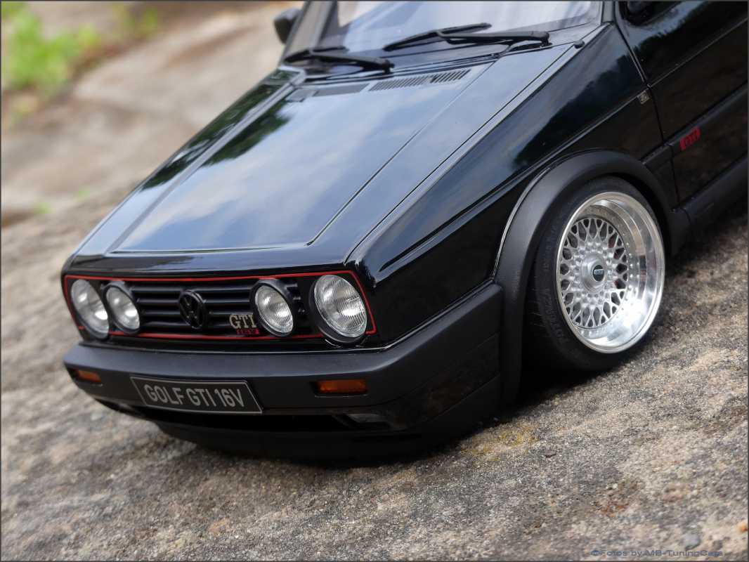 1:12 Tuning VW Golf 2 MK2 16V + BBS RS-Alufelgen